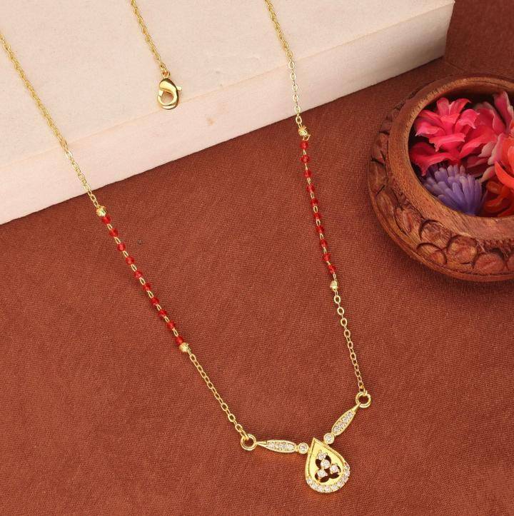 Fancy manglsutra 2095 Artificial jewellery sets for weddings in Hyderabad